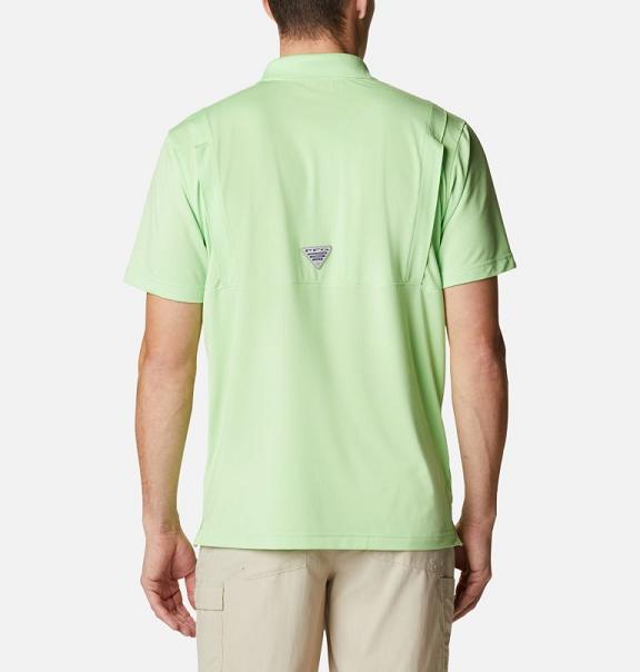 Columbia PFG Skiff Cast Polo Green For Men's NZ29675 New Zealand